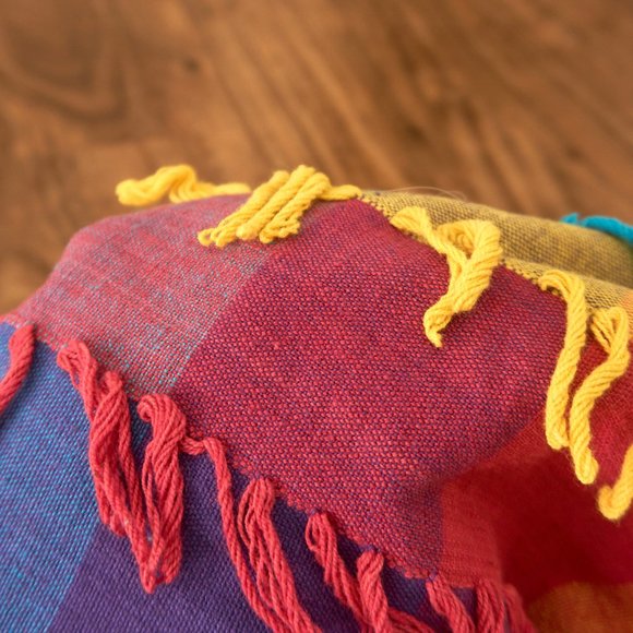 Don’t Mess With Texas Womens Multicolor Block Jacket with Fringes, Size XL - Picture 9 of 9